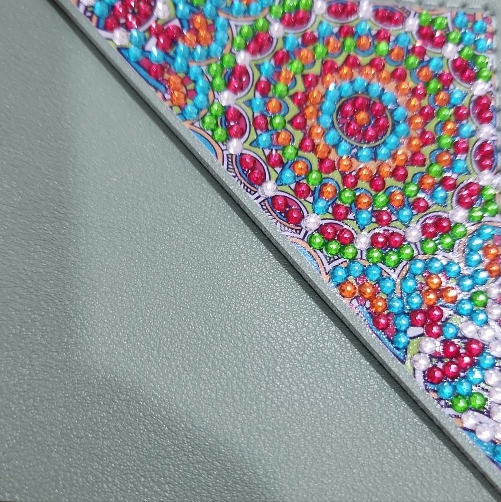 Colorful Mandala Art Vegan Bookmark